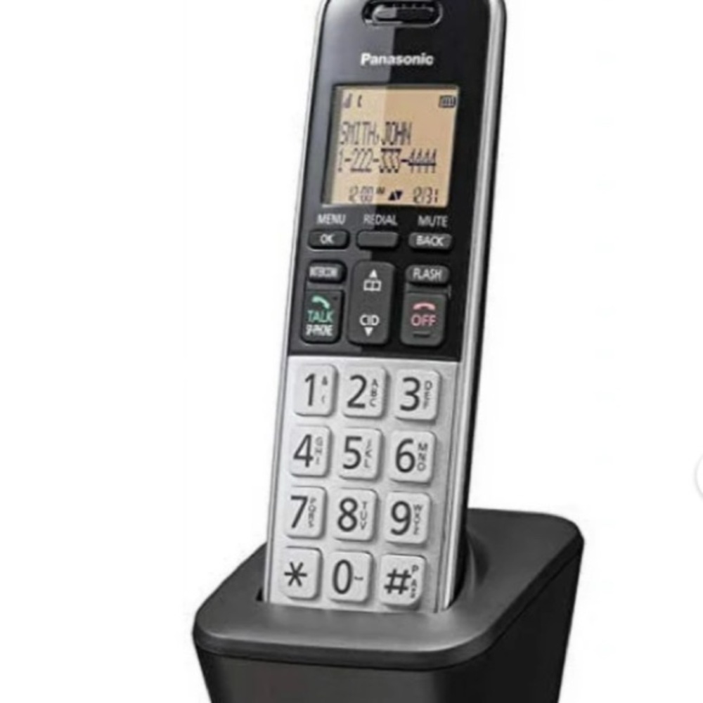 Panasonic Cordless Phone - Main Base And 1 Handset- Works! KXTGB810